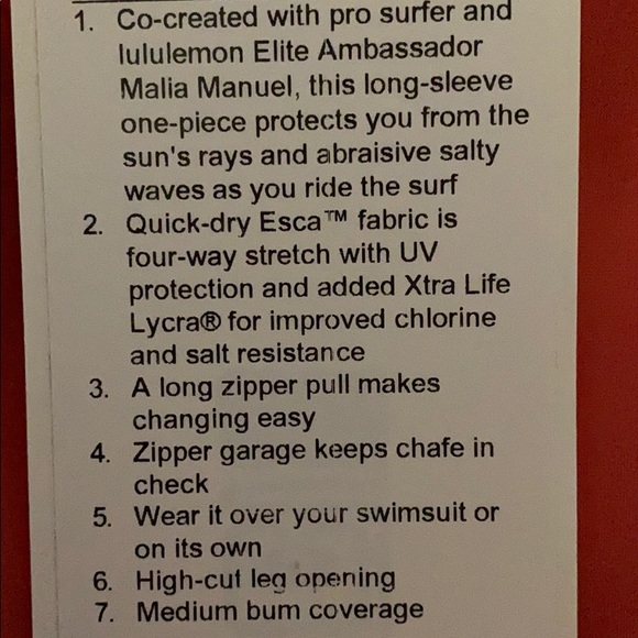 Lululemon Swimwear - Picture 3 of 3